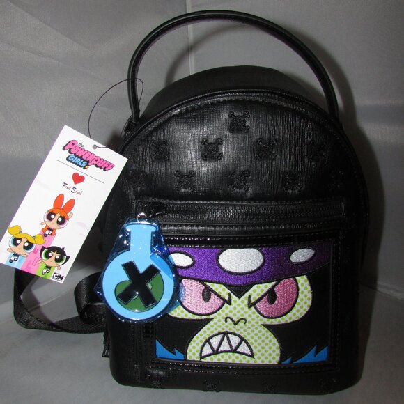Fred Segal x The Powerpuff Girls Mojo Jojo Mini Backpack - Picture 1 of 7